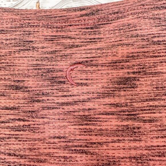 Zyia Active Heathered Pink Infinity Crop Tank, EUC, Size Medium, MSRP $47 - Picture 8 of 11
